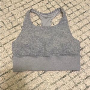 ALO Yoga Heathered Gray Sports Bra